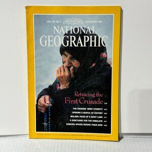 National Geographic Magazine Issue September 1989 - Retracing The First Crusade